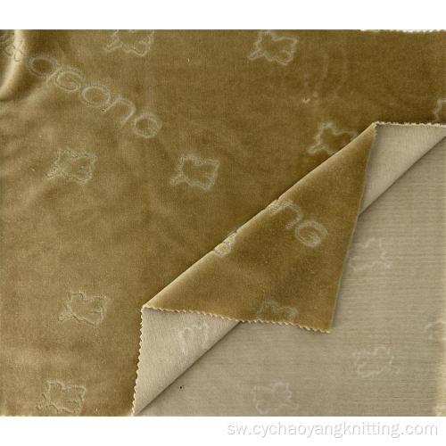 Kitambaa cha nyenzo za Jacquard Velvet